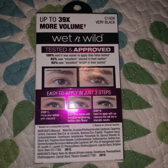 2/12 Wet-n-Wild Lash-O-Matic mascara - Picture 2 of 3